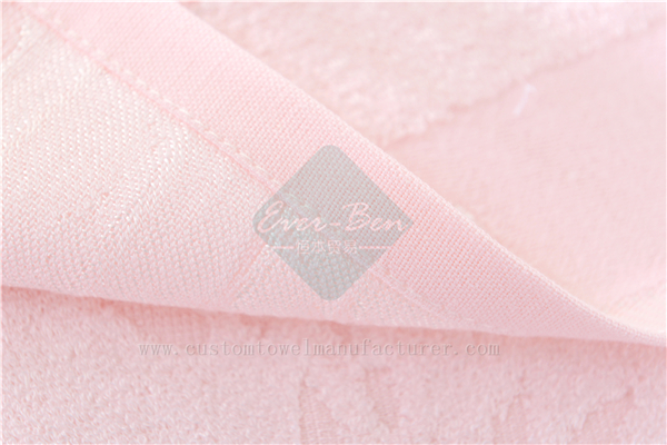 China EverBen custom Quality Sewing Edge bamboo Towels Manufacturer ISO Audit Bamboo Towels Factory